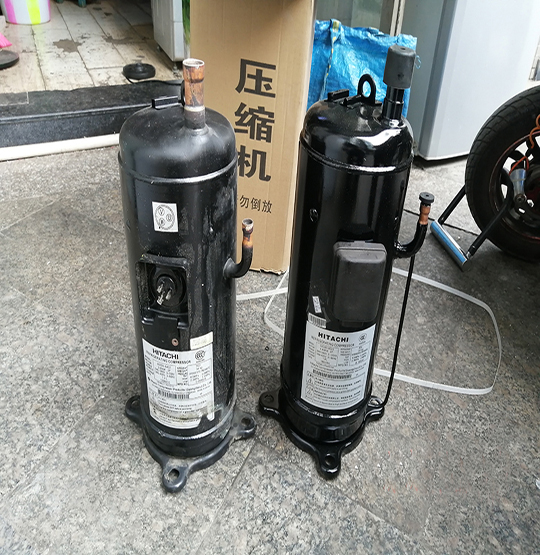 衡东中央空调压缩机的更换维修